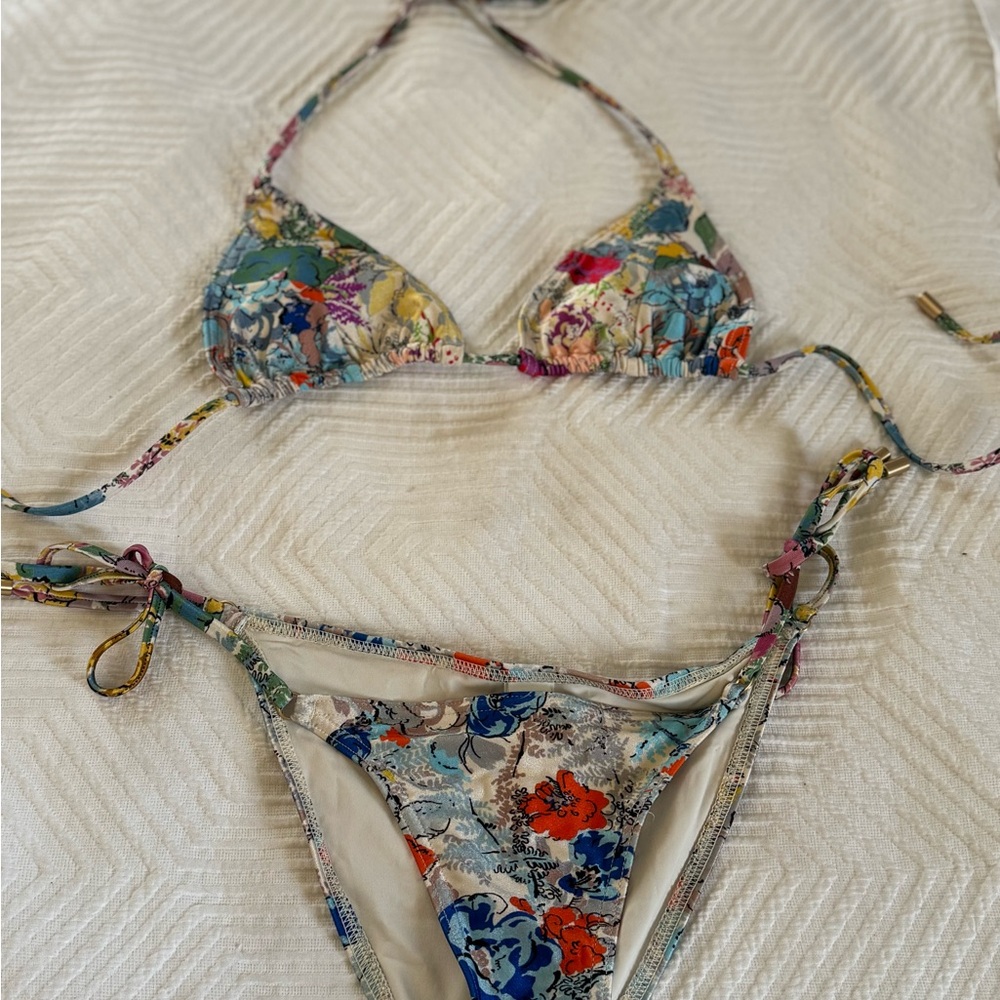 Zimmermann Floral Bikini Set